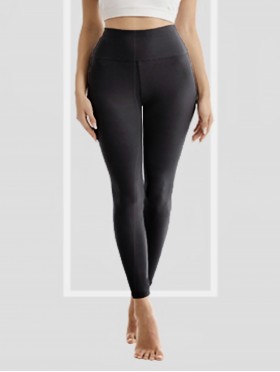 STRETCH FOOTLESS, FLEECE LINED TIGHTS